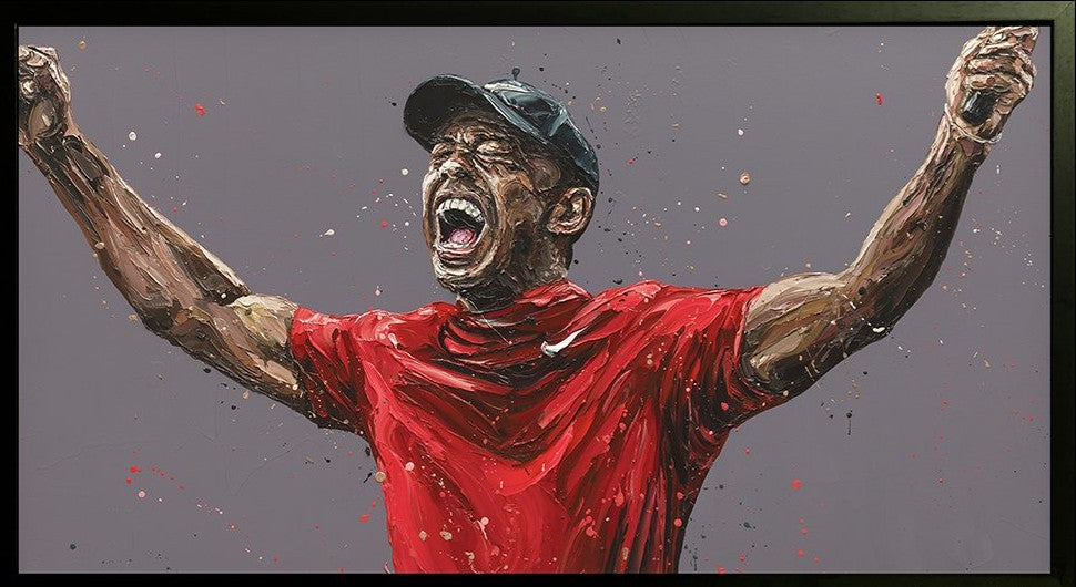 You Can Always Be Better Framed Signed Limited Edition Print on Canvas by Artist Paul Oz