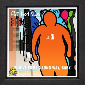 You've Come A Long Way Baby Framed Limited Edition Print on Paper by Artist Tboy
